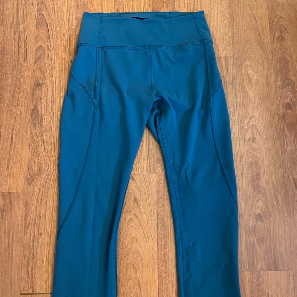 Lululemon Leggings Turquoise